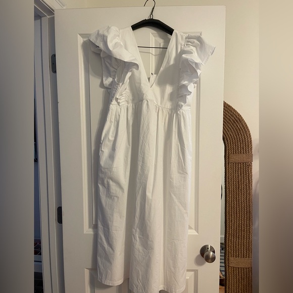 Anthropologie White Dress - Picture 3 of 6